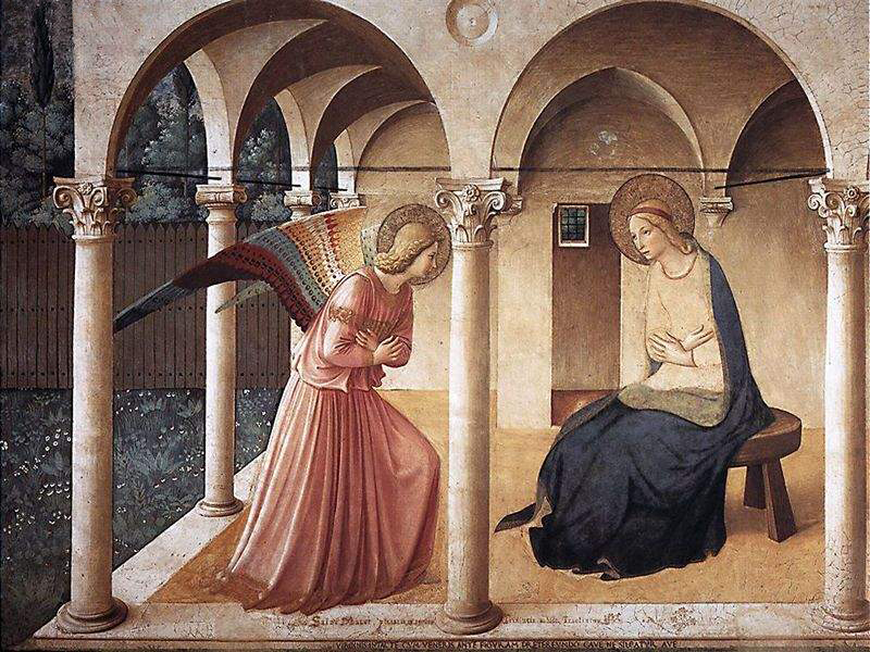 annunciazione beato angelico
